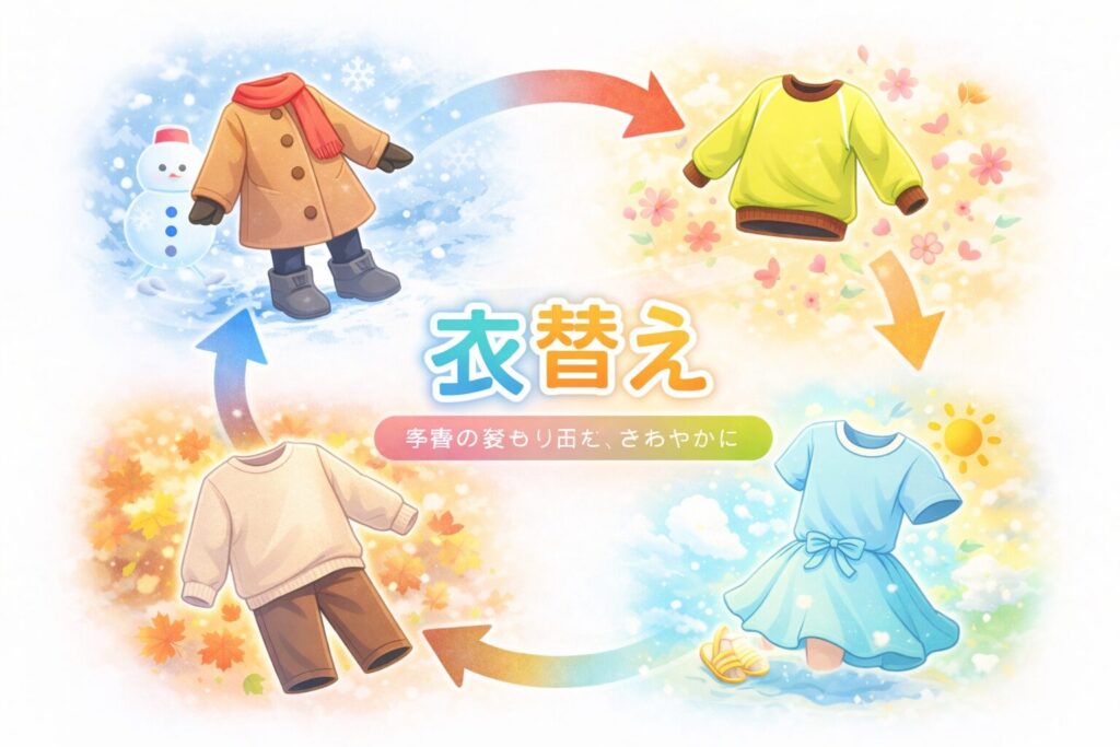 衣替え画像