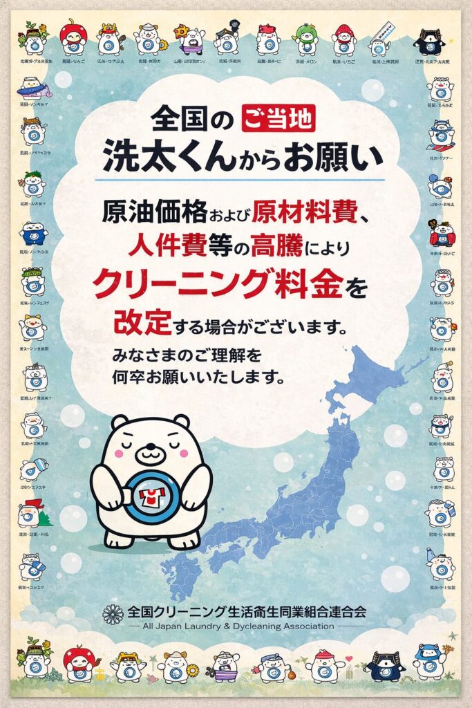 料金表のお知らせ画像
